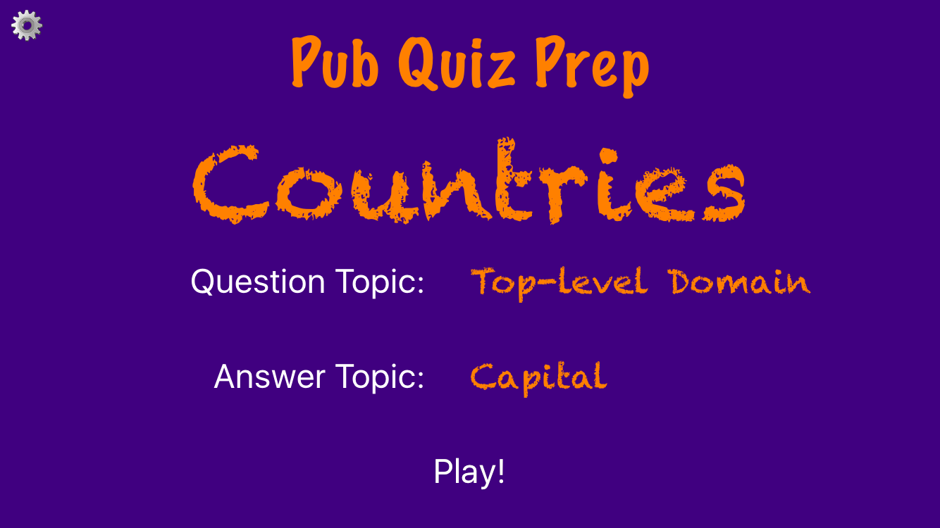 Pub Quiz Prep: Countries screenshot